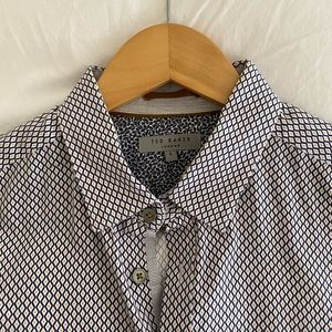 Men’s shirt sleeve fitted Ted Baker Shirt